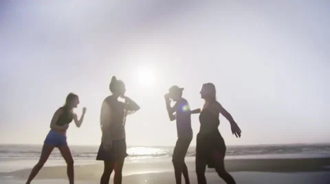 Shadow boxing Stock Footage 53004263