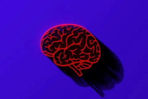 SHADOW BRAIN Illustrazione stock