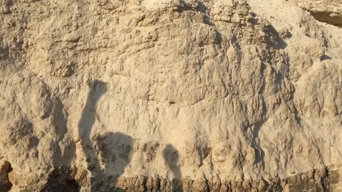 The Shadow Of Dancing Girl is Moving Stockbeeldmateriaal 84451851