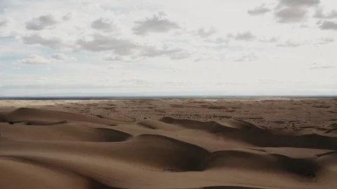 Shadow Dunes Stock Footage 106776463