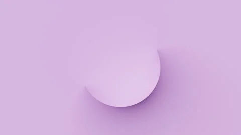 Shadow edge animation. 3d rendered geometric shape. Stock Footage 146790989