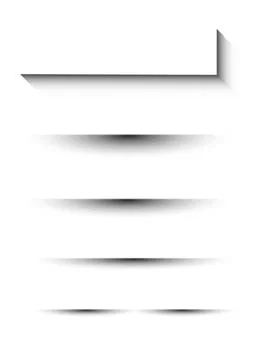 Shadow effects with grain halftone and dot patterns. Shade in black gradient Illustrazione stock