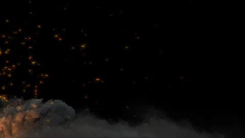 Shadow of Fire Stock Footage 93274698