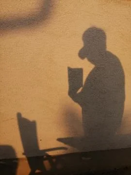 SHADOW - funny shot Stock Photos