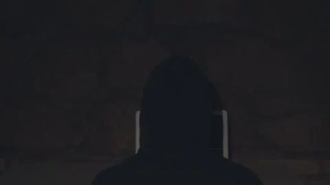 Shadow Hacker: Coding the Breach Stock Footage 305857661
