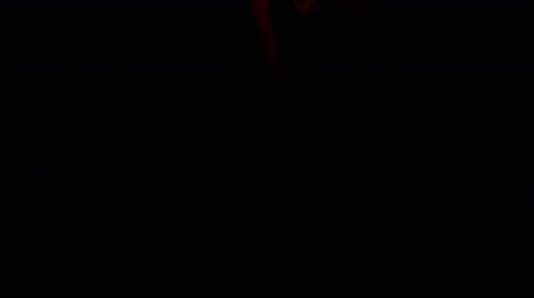 Shadow human fear. ed sky in the background Stock Footage 67459985