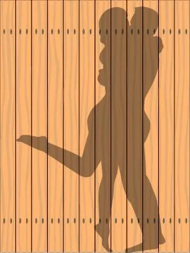 Shadow Kiss Stock-Illustration