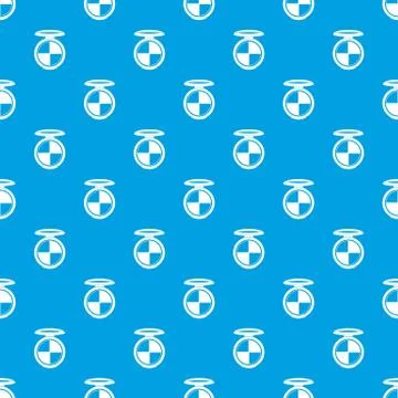 Shadow kit pattern seamless blue 스톡 일러스트