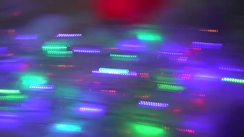 In the shadow of led lights Stock Footage 169486498