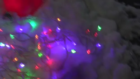 In the shadow of led lights Stock Footage 169486558