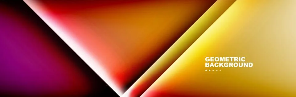 Shadow lines on gradient geometric abstract background. Vector Illustration For Stock Illustration