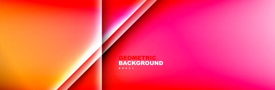 Shadow lines on gradient geometric abstract background. Vector Illustration For Illustrazione stock