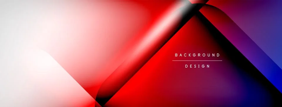 Shadow lines vector techno banner and light effects. Techno Illustration For 스톡 일러스트