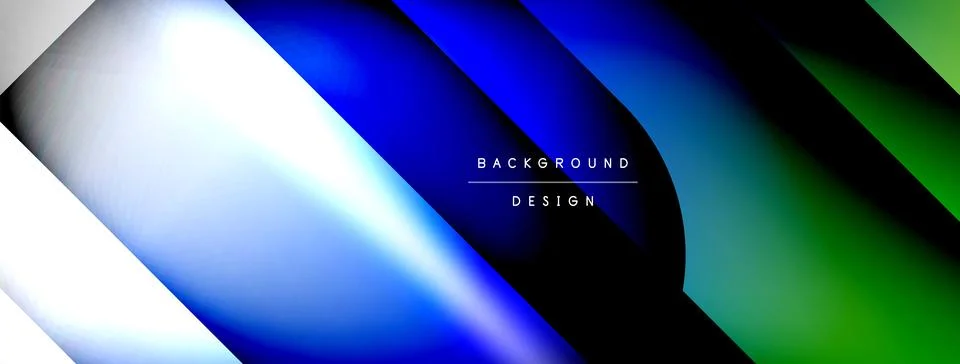 Shadow lines vector techno banner and light effects. Techno Illustration For 스톡 일러스트