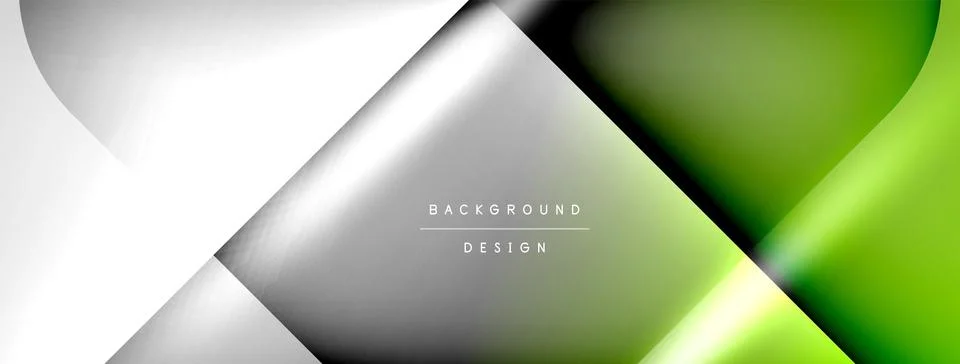 Shadow lines vector techno banner and light effects. Techno Illustration For Illustrazione stock
