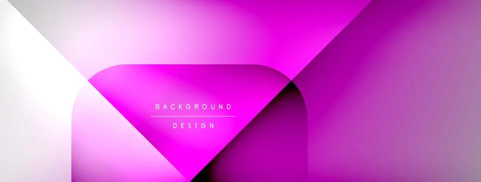 Shadow lines vector techno banner and light effects. Techno Illustration For Illustrazione stock