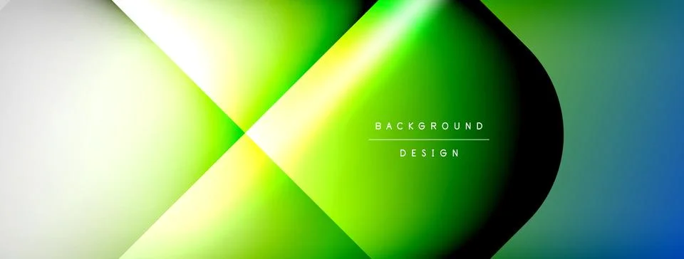 Shadow lines vector techno banner and light effects. Techno Illustration For 스톡 일러스트