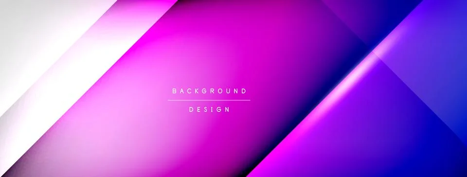 Shadow lines vector techno banner and light effects. Techno Illustration For Illustrazione stock