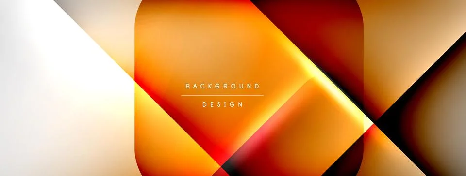 Shadow lines vector techno banner and light effects. Techno Illustration For Illustrazione stock