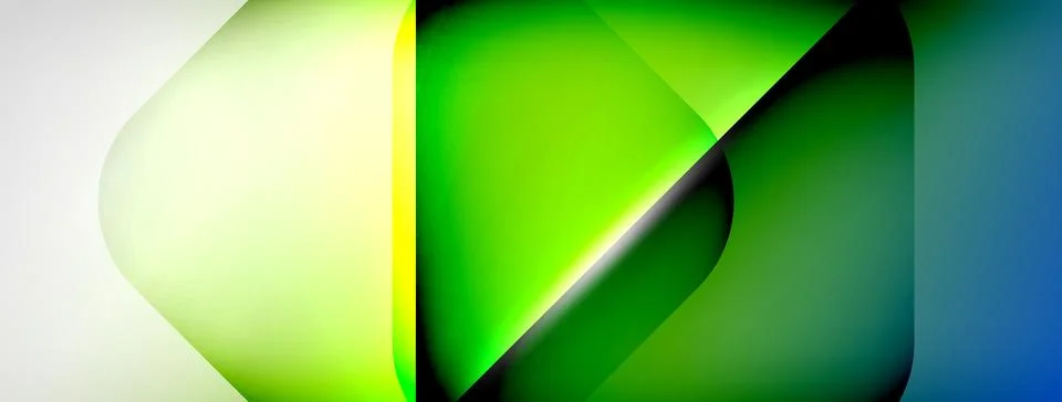Shadow lines vector techno banner and light effects. Techno Illustration For 스톡 일러스트