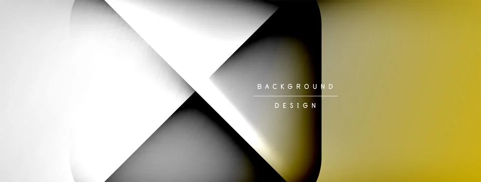 Shadow lines vector techno banner and light effects. Techno Illustration For 스톡 일러스트
