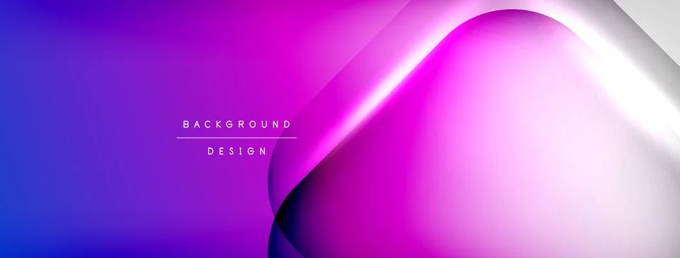 Shadow lines vector techno banner and light effects. Techno Illustration For Illustrazione stock