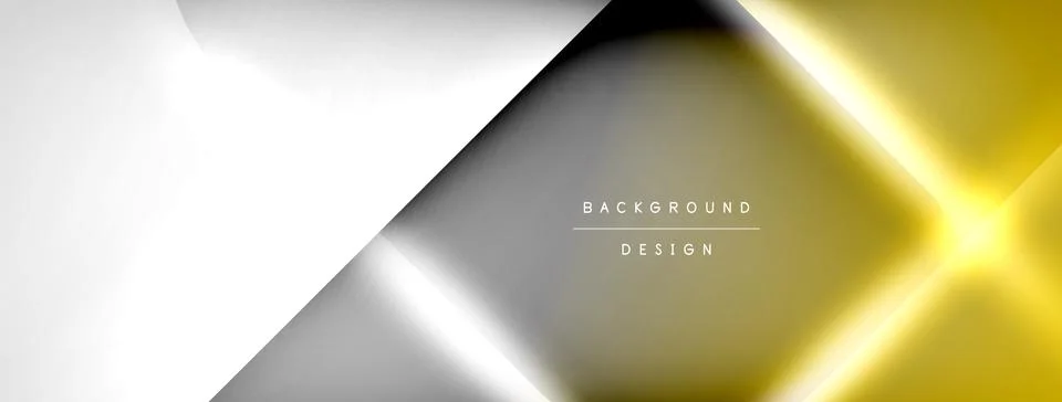 Shadow lines vector techno banner and light effects. Techno Illustration For Stock Illustration