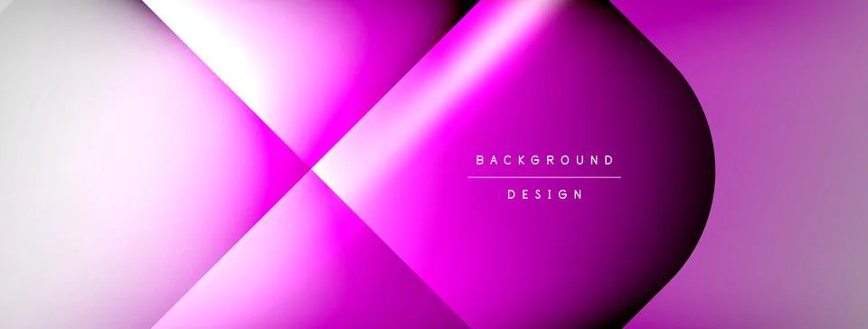 Shadow lines vector techno banner and light effects. Techno Illustration For 스톡 일러스트