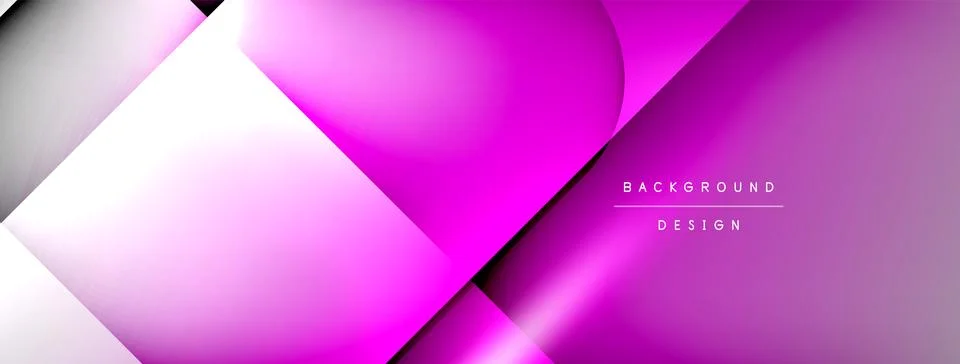 Shadow lines vector techno banner and light effects. Techno Illustration For 스톡 일러스트