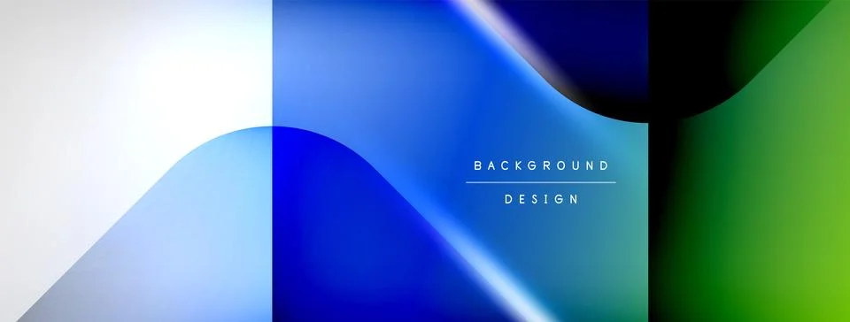 Shadow lines vector techno banner and light effects. Techno Illustration For 스톡 일러스트
