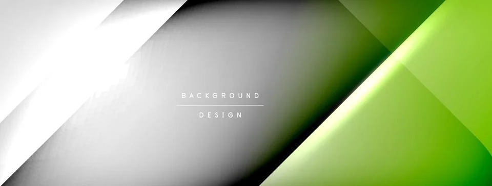 Shadow lines vector techno banner and light effects. Techno Illustration For Illustrazione stock
