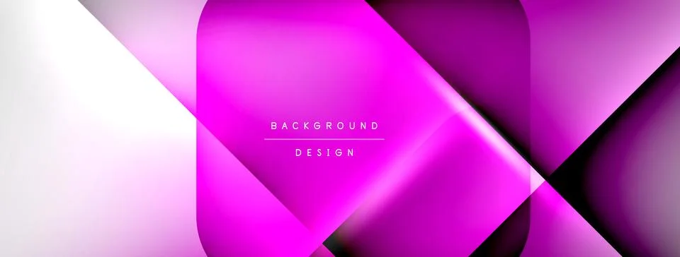 Shadow lines vector techno banner and light effects. Techno Illustration For 스톡 일러스트