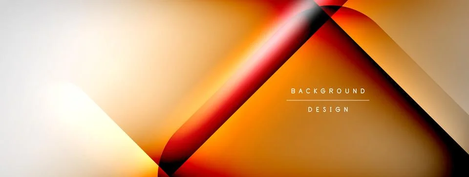 Shadow lines vector techno banner and light effects. Techno Illustration For 스톡 일러스트
