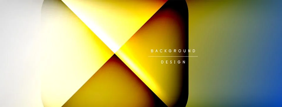 Shadow lines vector techno banner and light effects. Techno Illustration For 스톡 일러스트