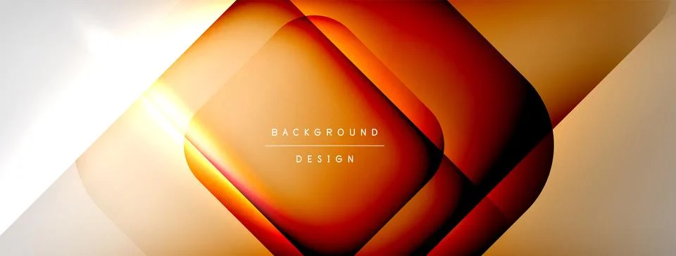 Shadow lines vector techno banner and light effects. Techno Illustration For Illustrazione stock