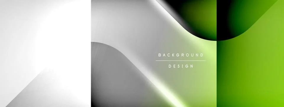 Shadow lines vector techno banner and light effects. Techno Illustration For 스톡 일러스트