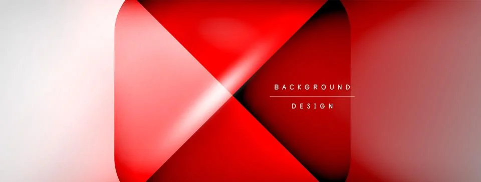 Shadow lines vector techno banner and light effects. Techno Illustration For 스톡 일러스트