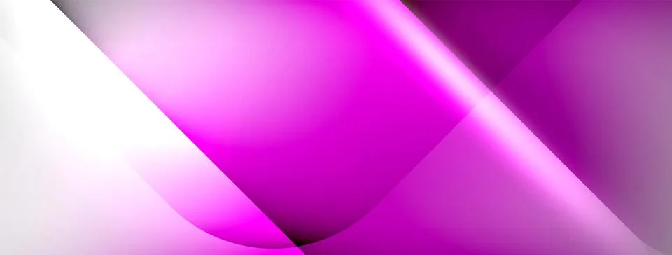 Shadow lines vector techno banner and light effects. Techno Illustration For 스톡 일러스트