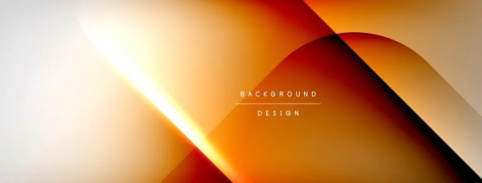 Shadow lines vector techno banner and light effects. Techno Illustration For 스톡 일러스트