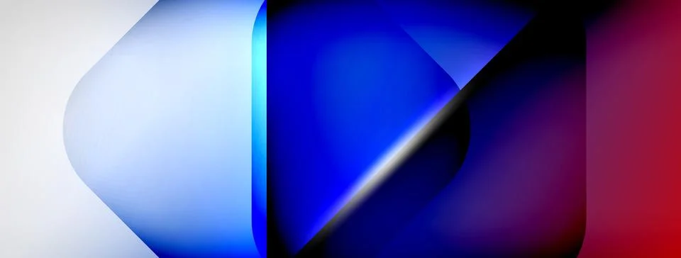 Shadow lines vector techno banner and light effects. Techno Illustration For Stock Illustration