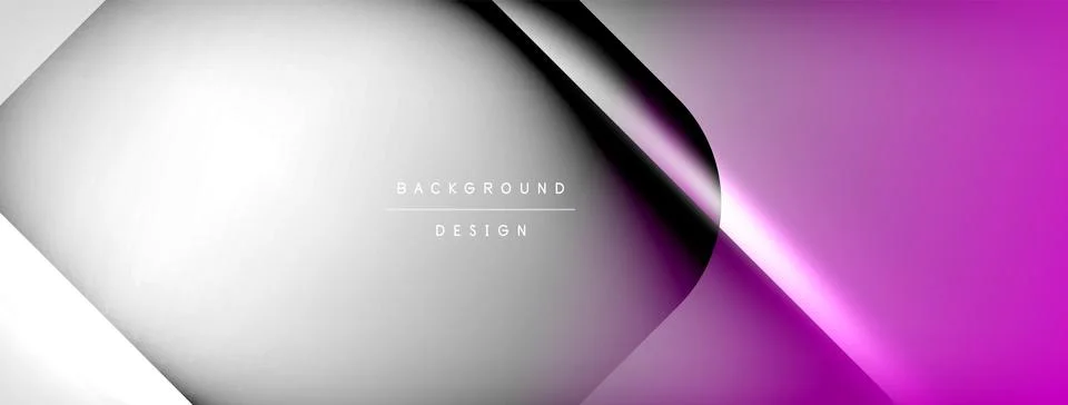 Shadow lines vector techno banner and light effects. Techno Illustration For 스톡 일러스트