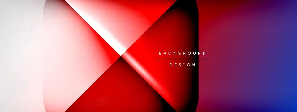 Shadow lines vector techno banner and light effects. Techno Illustration For Stock Illustration