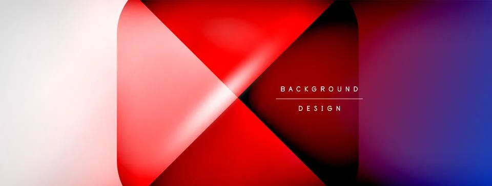 Shadow lines vector techno banner and light effects. Techno Illustration For Stock Illustration