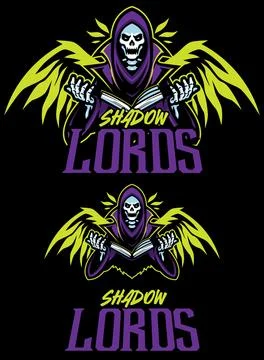Shadow Lords Team Mascot Stock Illustration