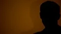 Shadow of man counting on fingers time before important moment, silhouette 4k or 4k+ Resolution