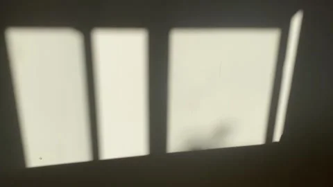 Shadow of a man passing by Stock Footage 302879928