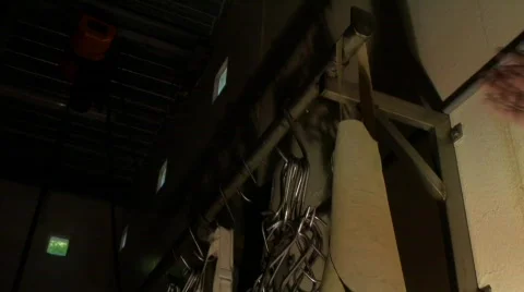 Shadow move apron Video stock 806349