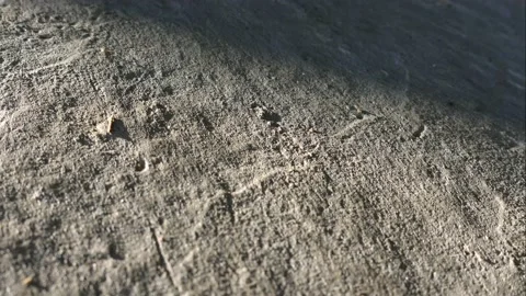 The shadow moves across the concrete surface. Stock Footage 162531171
