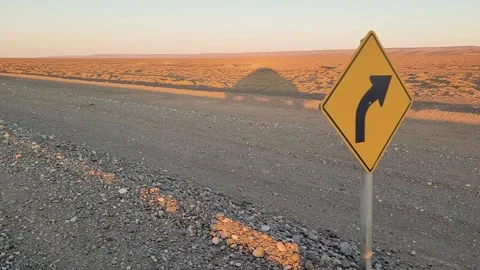 Shadow of a moving vehicle. Stock Footage 274186535