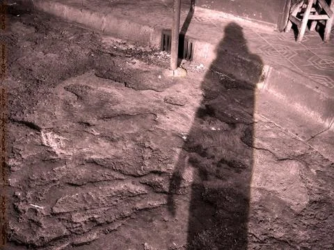 The Shadow of my self Stock Photos